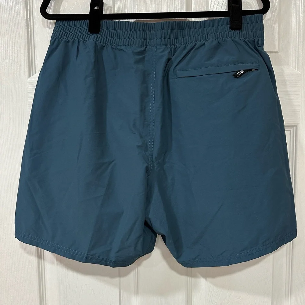 Vans Teal Primary Solid Swim Shorts - Picture 2 of 6